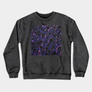 Camouflage - gray and purple pink Crewneck Sweatshirt